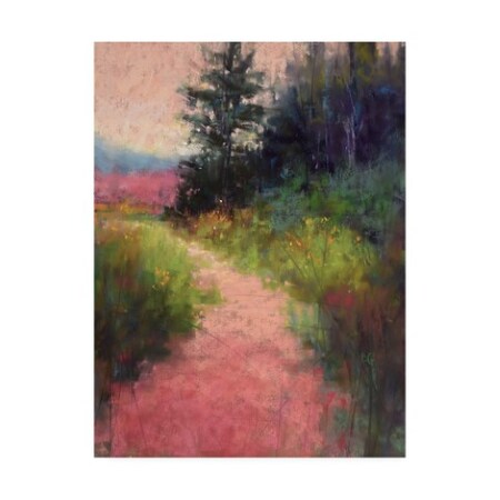 Trademark Fine Art Alejandra Gos 'Magenta Rural Path' Canvas Art, 14x19 IC00899-C1419GG